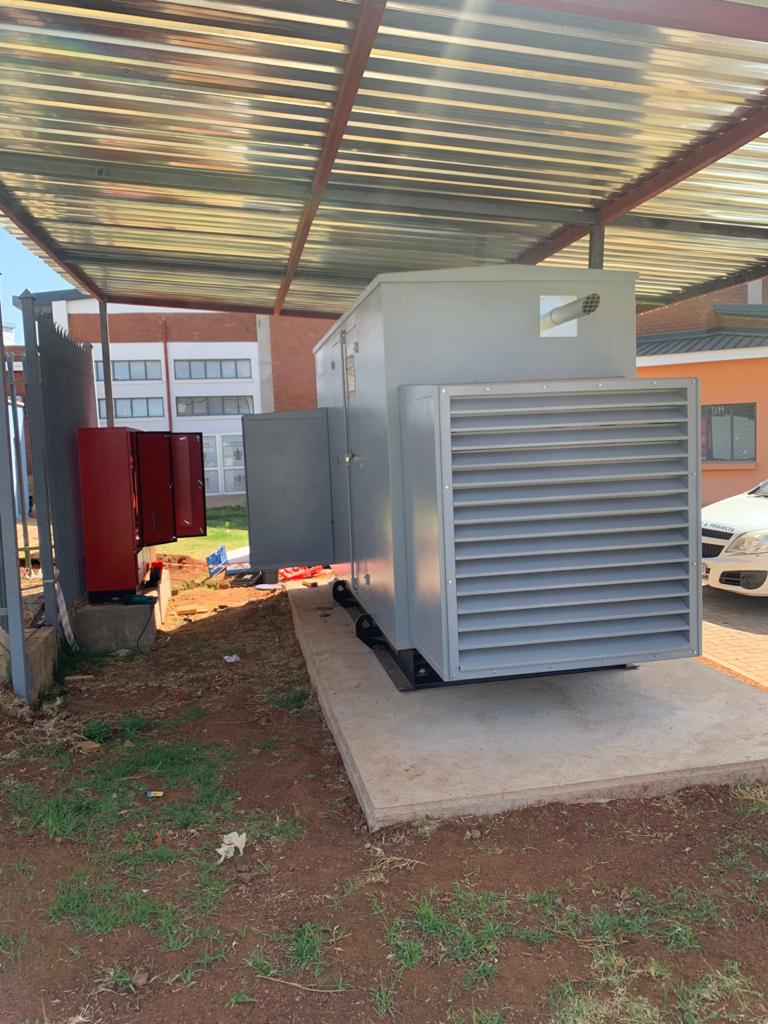 500kVA Generator Installation at Garankuwa Hospital — Image 2